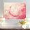 Décoration murale en toile Blush Celestial Glow I - rose céleste