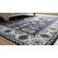 Tapis mauve en laine noué à la main à motif floral traditionnel traditionnel et traditionnel-1128776533