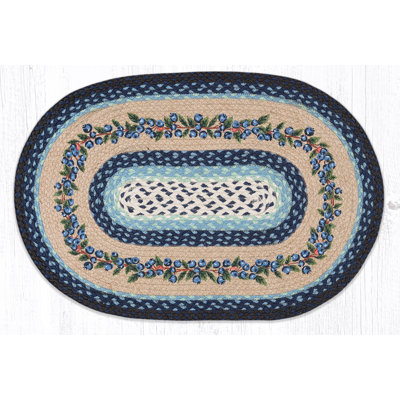  OP-312 Blueberry Vine Oval Patch 20"x30"