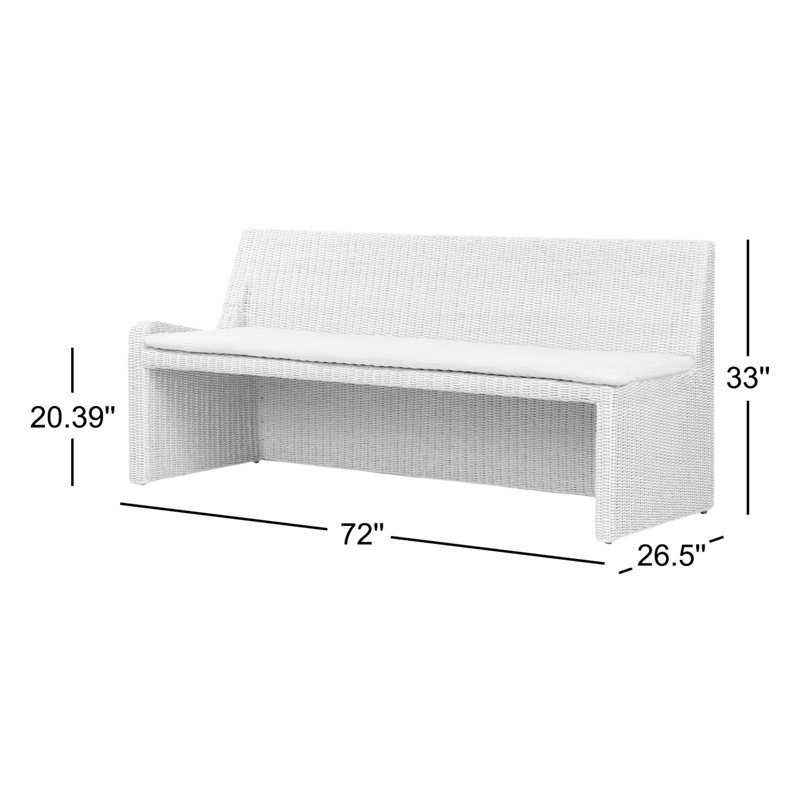 Senna Outdoor Dining Bench