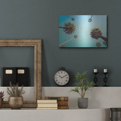 Palms' by Photoinc Studio, Metal Wall Art