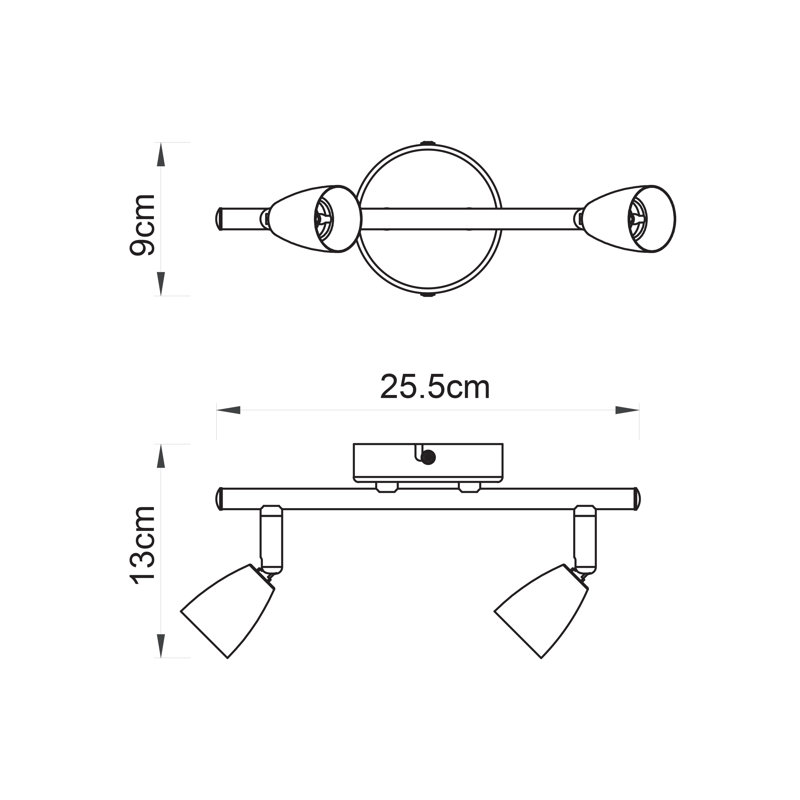 Eichler Semi Flush Mount