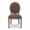 Mocha Brown Medallion Side / Dining Chair