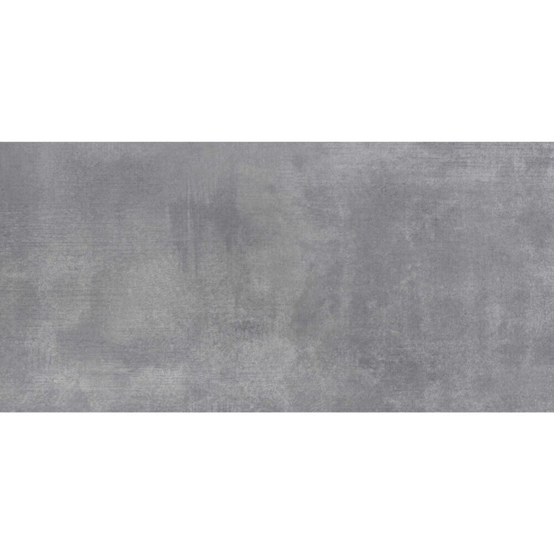 Studio 12" x 24" Matte Porcelain Floor and Wall Tile, Gris