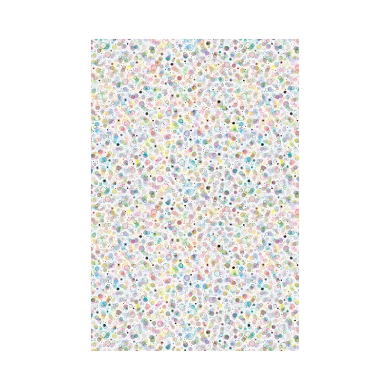 Cosmic Bubbles, reproduction d'art sur toile tendue multicolore, H 40 po x l 26 po x P 1,5 po