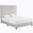 Arale Channeled Upholstered Platform Bed-611761628