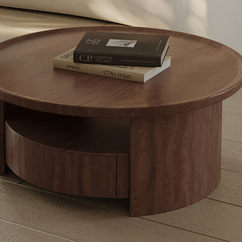 Table basse ronde moderne et élégante