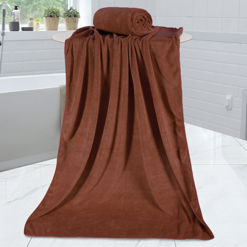 Bath Towel, Dark Brown