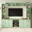 Console multimédia polyvalente avec tablettes réglables-133467058