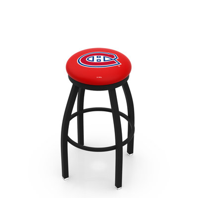 NHL 30" Swivel Bar Stool with Cushion