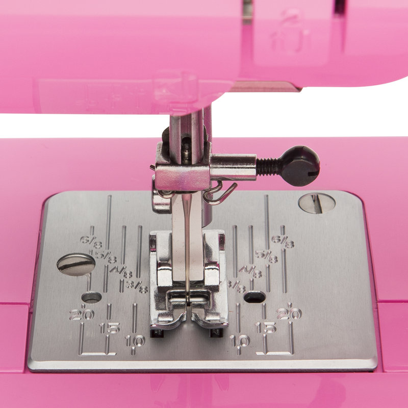 Janome Easy-to-Use Mechanical Sewing Machine, Pink