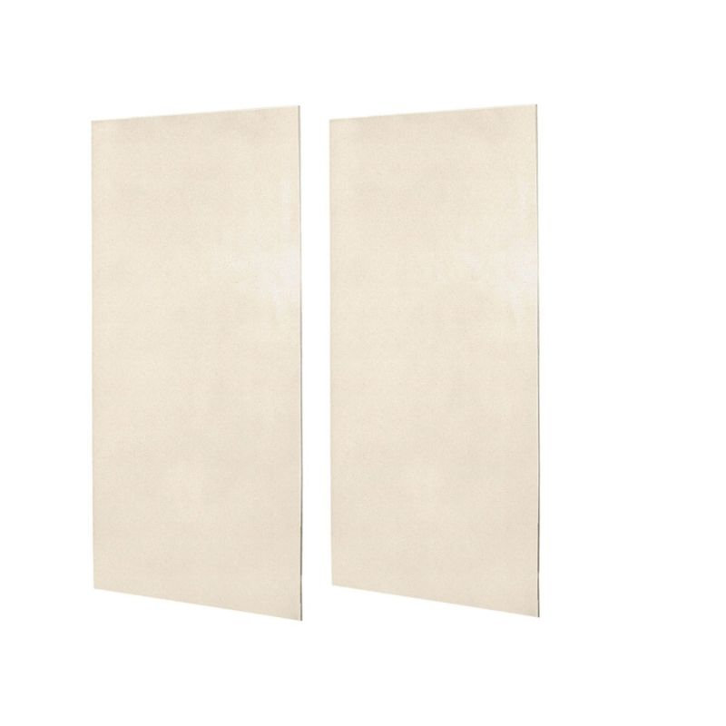 48'' W 0.25'' D 96'' H Solid Surface Wall, Tahiti Sand