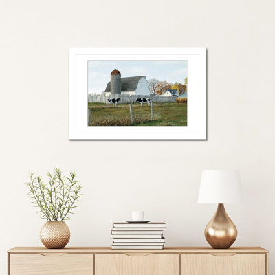 Clarence's Place, reproduction d'art sur papier encadré