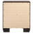 Tomasina Washed Taupe 2-Drawer Rectangular Nightstand-47832308