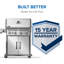 Barbecue à 4 brûleurs avec brûleur latéral infrarouge et grille de cuisson en fonte Rogue PRO 525-107413897-107530851