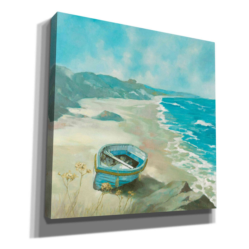 «Boat Show 1» par Graham Reynolds, art mural sur toile, H 26 po x l 26 po x P 1,5 po