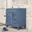 Meuble-lavabo moderne avec lavabo en céramique, 2 tiroirs et tablette réglable-627223686