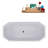 63'' x 28.7'' Soaking Acrylic Bathtub-90888438