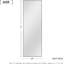 Miroir de plancher pleine grandeur en verre-366881236-305173327