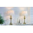 29” Tall Metal Dimmable Table Lamp with Touch Control and USB Ports, Bulb Included-251923244