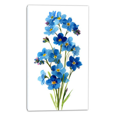 Art mural sur toile tendue Garden Petal Study