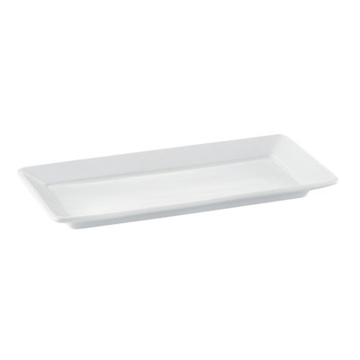 CAC China Long Deep Rect. Platter 12"
