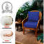 Coussin d'extérieur rembourré en éponge à haute élasticité, coussin de siège de patio profond ...