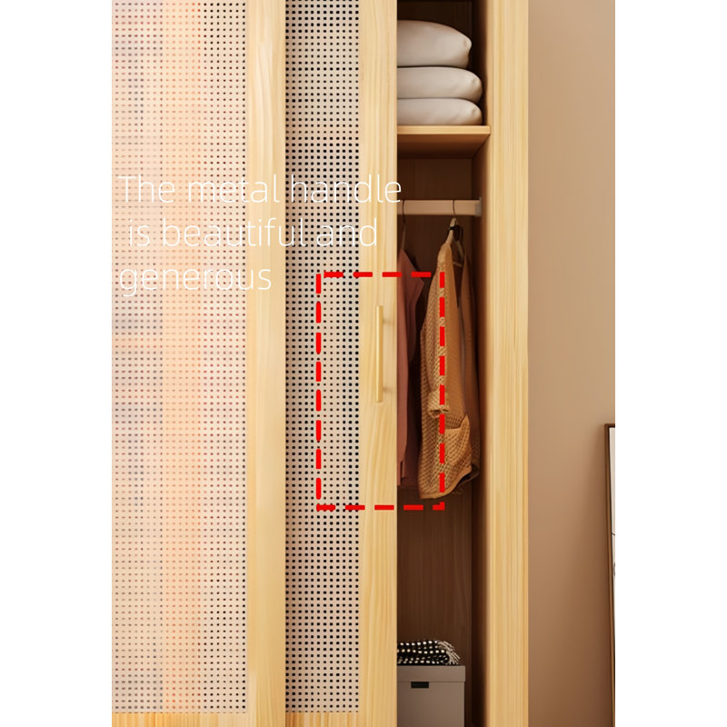 Garde-robe simple et unique, H 78,74 po x l 55,12 po x P 23,62 po