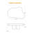 48.4Inch Cloud Shape White Four Leg Coffee Table, Solid Wood Coffee Table For Livingroom-1546525284-1546525287