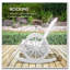 Chaise berçante Adirondack avec accoudoirs à roulettes