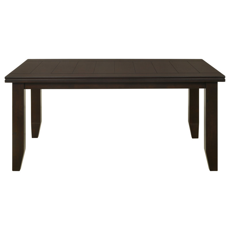 Candess Premium Craftsmanship - Candess 5-Piece Rectangular Dining Table Set Cappuccino, Brown, Brown/Black