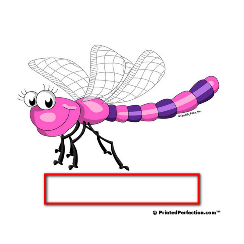 Ensemble de 4 sous-verres personnalisés Dragonfly, Oui