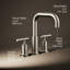 Purist® for Two Deck-Mount Bath Faucet Trim for High-Flow Valve with Lever Handles, Valve Not Included-239927244
