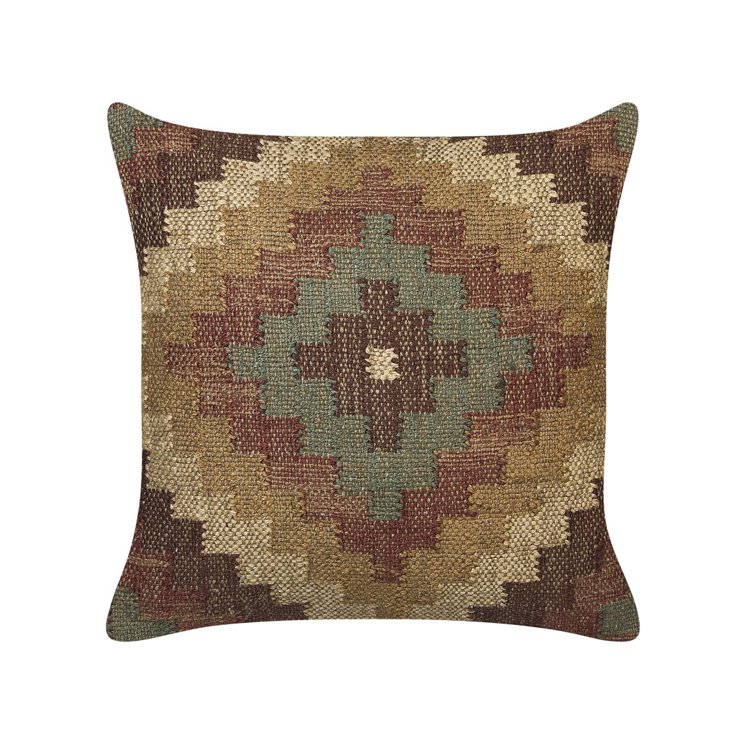 Cordovano Geometric Square Scatter Cushion mit Füllung