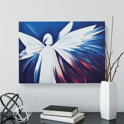 Beautiful Angel Abstract - Wrapped Canvas