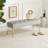 Aghvarth Versatile Tufted Velvet Bench with Gold Metal Legs-1507830244