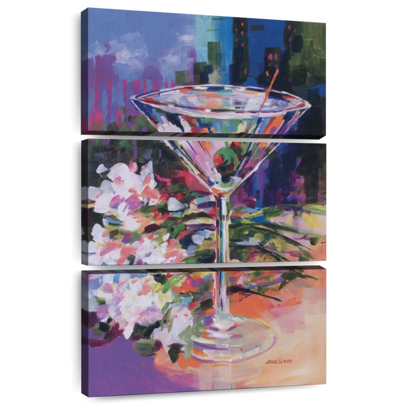 Yarlin N.Y. Martini, 32'' H x 20'' W