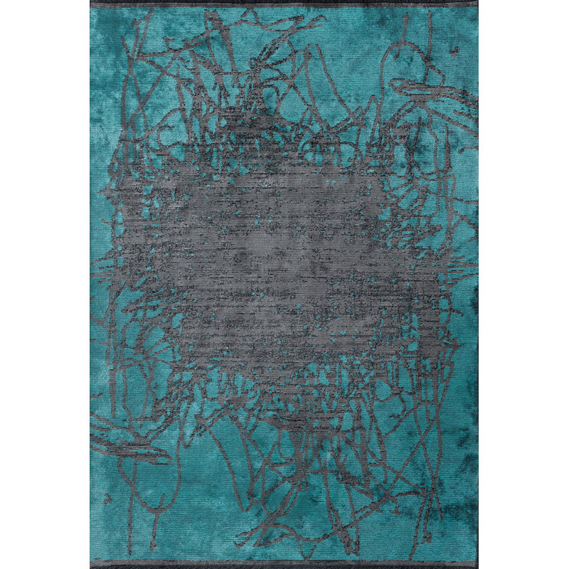 Tapis brun / gris Rapture, Rectangle 7 pi 10 po x 11 pi 2 po