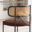 Chaise d'appoint en tissu Amett-1502691288
