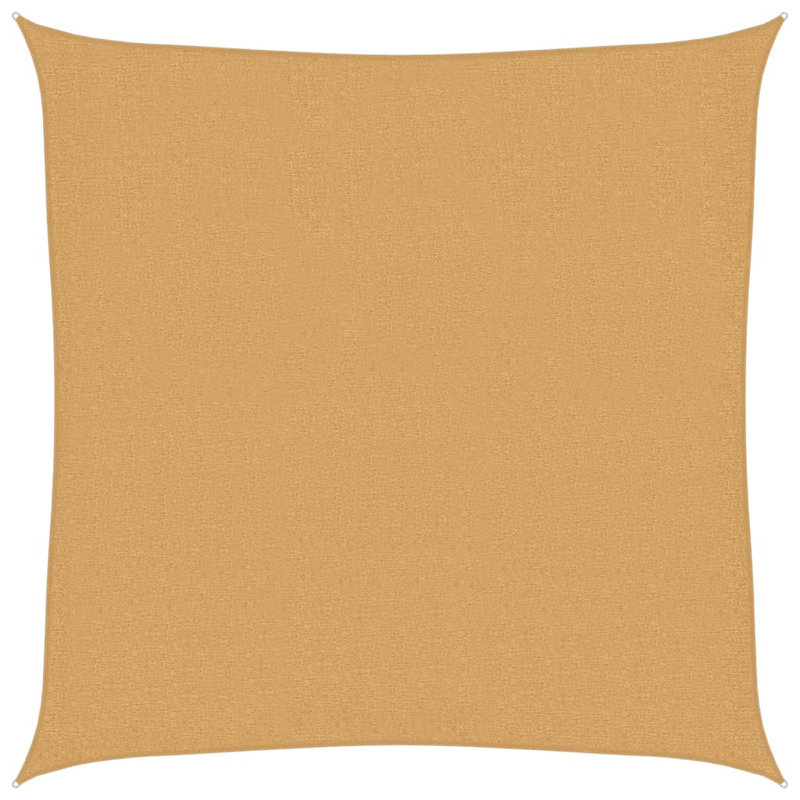Mustique Square Shade Sail, 360 cm x 360 cm, Tan