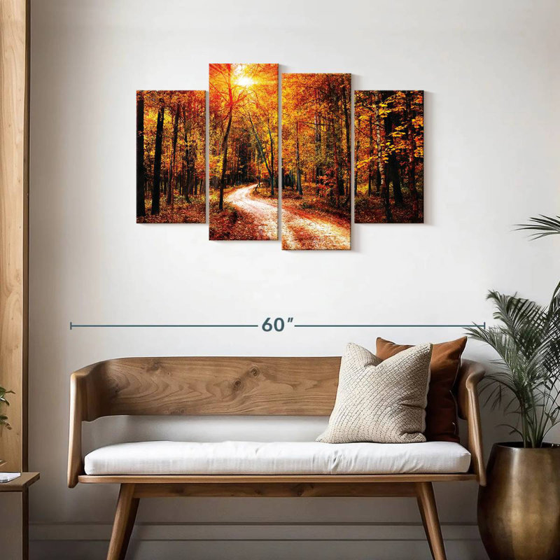Alvord Remote Fall Pathway, 27" H x 43" W