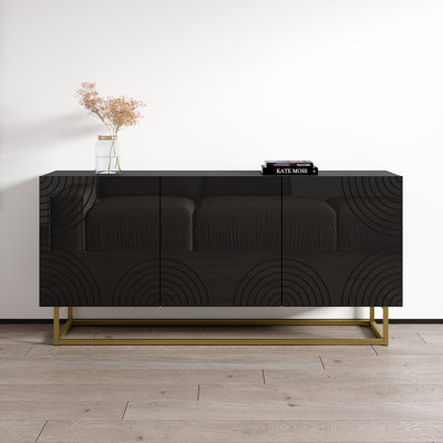 Pittsfield 63" Sideboard with High Gloss Finish