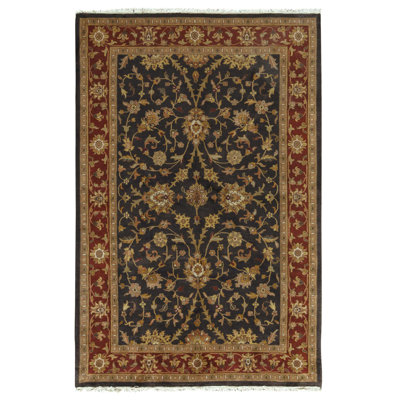 Hand Knotted Wool Oriental Indoor Rug