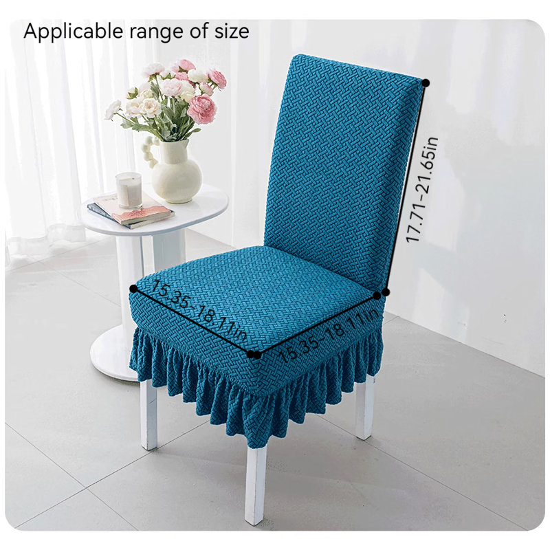 Housse pour chaise de salle à manger