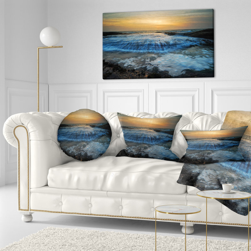 Coussin Beach, Rectangle, 12 po x 20 po