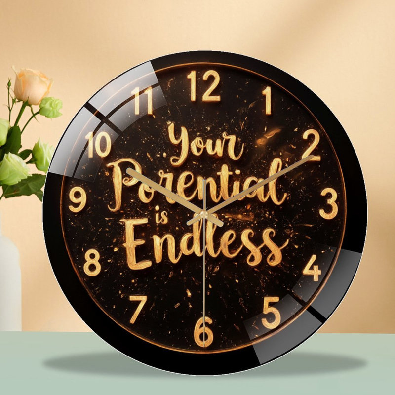Horloge murale 12 po