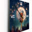 Graines de fleurs de pissenlit magiquement brillantes I - Horloges murales pissenlit-99638832