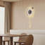 Horloge murale en métal avec lumière DEL-1778566508