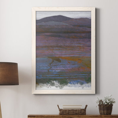 «Majestic Mountains II», peinture sur toile encadrée