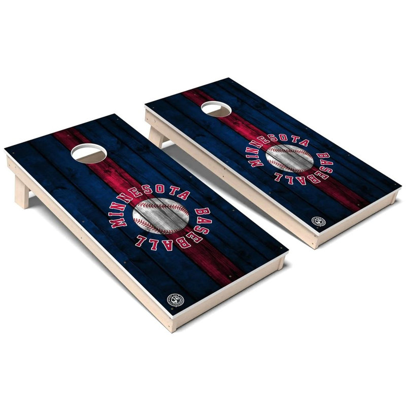 Minnesota Baseball All-Weather Composite Cornhole, AUCUN accessoire